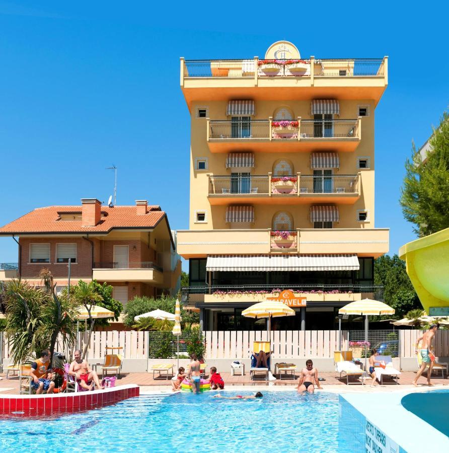 Hotel Caravel B&B Misano Adriatico Eksteriør bilde